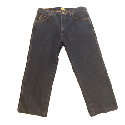 *CABELA'S Men's 36 X 25Traditional Fit Roughneck Heavyweight Jeans 905100D