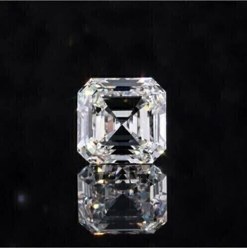 3.00 Carat Lab-Grown Certified CVD Loose Diamond D VVS1 Clarity Asscher Cut K - Image 2 of 4