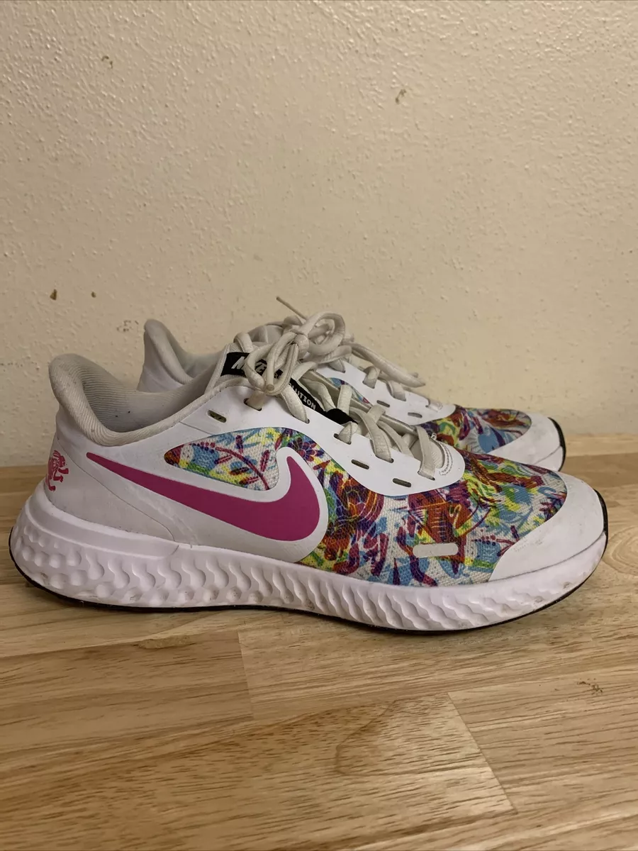 Nike Size 5Y Revolution 5 Fable CJ2092 100 Youth Kids