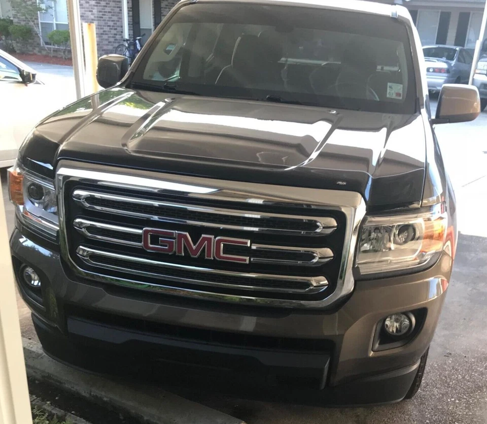 Protector de capó Husky Aeroskin protector contra insectos deflector al ras para GMC Canyon 2015-22 Foto 4 de 4