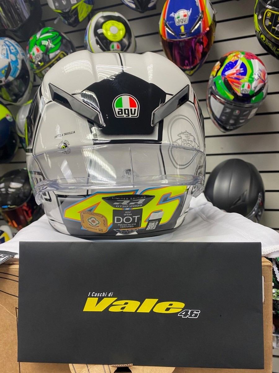 AGV Pista GPRR Valentino Rossi Catalunya 2008 Barcelona ACU FIM