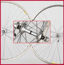 NOS OFMEGA AMBROSIO MR MARTIN old VINTAGE WHEELSET CLINCHER WHEELS 36H 700c 28"