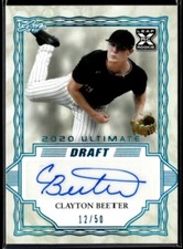2020 Leaf Ultimate Draft Platinum Spectrum #BA-CB1 Clayton Beeter /50   BB01R01A