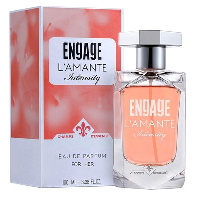 Engage L'amante Intensity Eau De Parfum for Women, Woody, Long Lasting, 100 ml