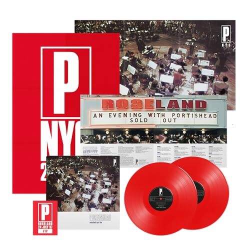 PORTISHEAD Roseland NYC Live 25th Anniversary Edition Red
