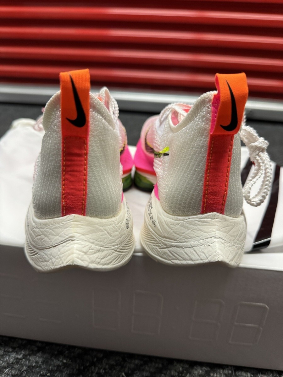 Nike Air Zoom Alphafly Next% White Pink Black Rawdacious Womens