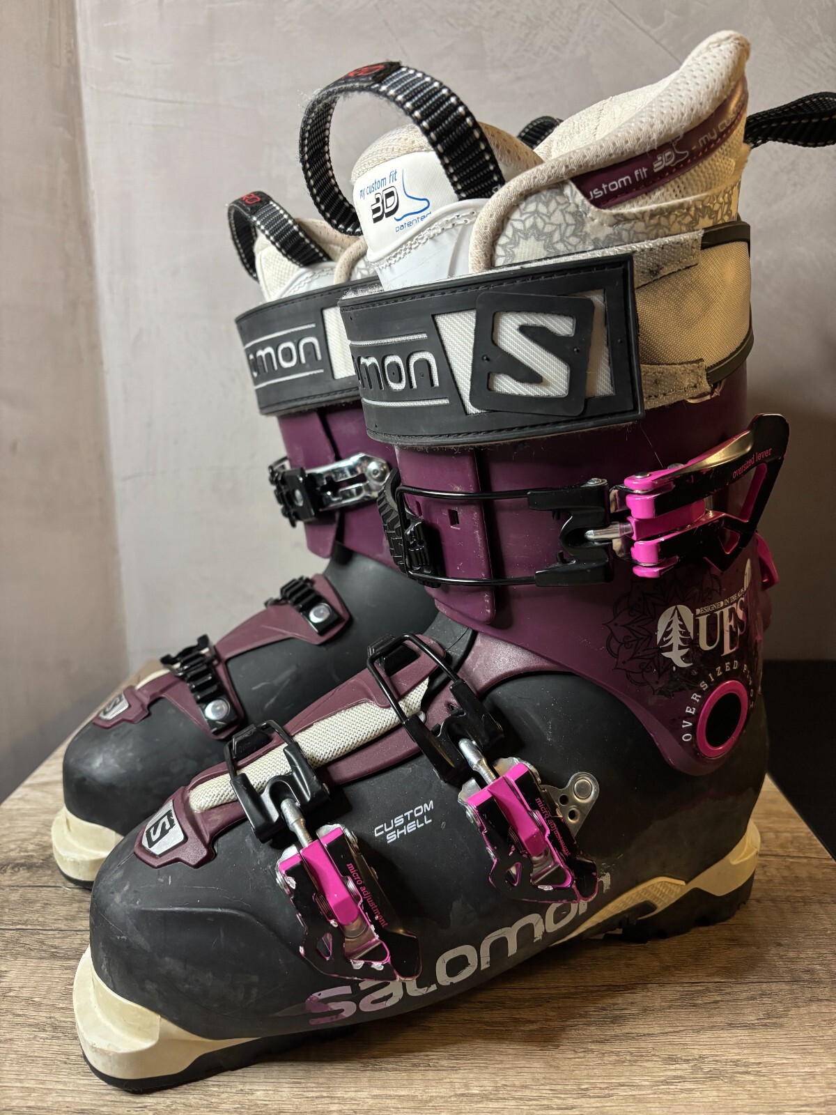 Scarponi da sci downhill Salomon Quest Pro 100 donna taglia 26 Mondo sci alpino