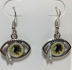 New Washington Redskins Football Shape Fish Hook Earrings, Gift for Her Mom