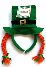 St. Patrick's Day Headband - Braids  New