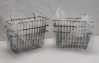 Econoco BSK17/B All Purpose Narrow Black Semi Gloss Finish Basket Pack Of 6