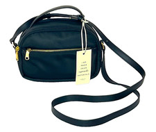 Image of Radley Handbag Mini or Small Cross Body Bag Montague Lane Black Polyester RRP119