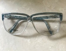 LAURA BIAGIOTTI AUTHENTIC VINTAGE 80s WOMEN EYEGLASSES made in ITALY