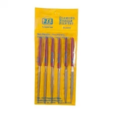 EZE-LAP Diamond Surface Needle File Set – 250 Grit Coarse Grain / Made In USA