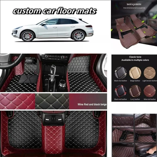 Custom Fit For Infiniti All Models Car Floor Mats Luxury Carpets All Weather Rug - Bild 55 von 76