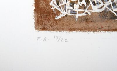 Mark Tobey, Confusion, Lithograph, signed and numbered in pencil