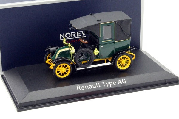 Norev 1/43 Renault Type AG 1905 Taxi de la Marne Diecast Model Car