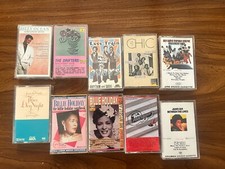Cassette 10 Tapes Lot Of 60s70s 80s 90s Pop R B Sly   Chicago drifters Billy O