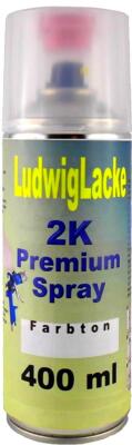 2K Autolack Spray mit Härter für VW/AUDI M1M ALBASTER 400ml glänzend