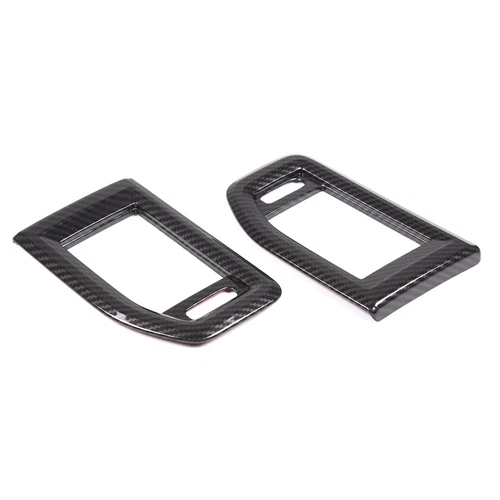 ABS Carbon Fiber Interior Dash Console Trim cover Set Fits Nissan Titan 2016-24 - Picture 27 of 27