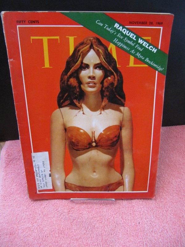 TIME MAGAZINE NOVEMBER 28 1969 RAQUEL WELCH COVER