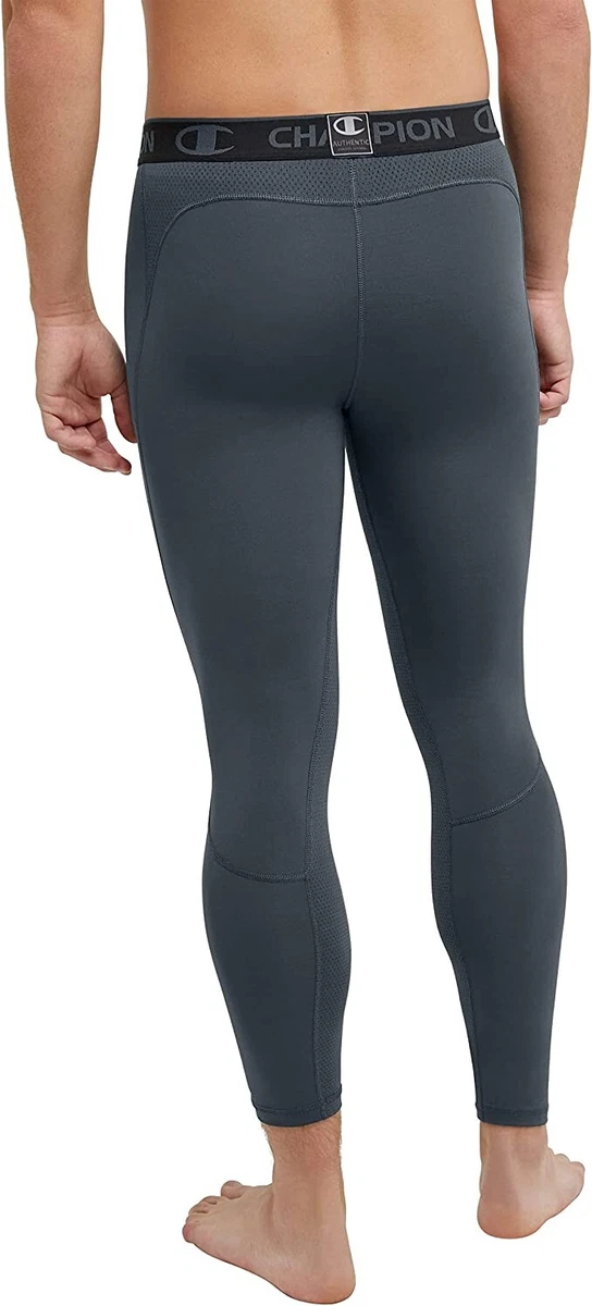 Champion Men's Total Support Pouch 3/4 Compression Leggings Anti-Odor 23.5  (M)