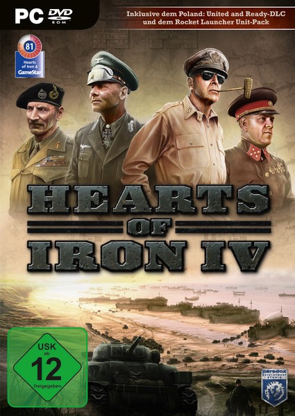 Hearts Of Iron Iv | Neu & Ovp | Pc | Dvd Rom | Paradox | Hearts Of Iron 4 |-image