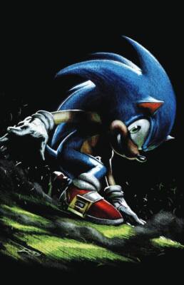 Sonic the Hedgehog #76 Dell'Otto Megacon Exclusive Virgin Foil | eBay