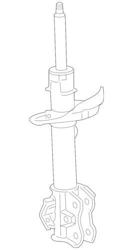 Genuine Acura Shock Absorber Unit L Front 51606-STK-A03