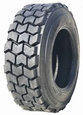 One New ZEEMAX Premium Super Duty 10-16.5/10PR L4 Skid Steer Tire w/ Rim Guard