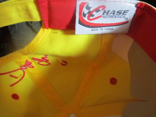New W/ Tag Yellow & Red #3 DALE EARNHARDT Jr. Adjustable Hat Chase Authentics - Picture 3 of 3
