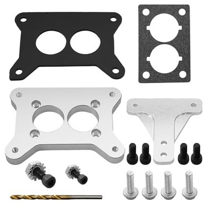 Carburetor Adapter Plate 258 4.2L 6Cyl BBD Carter to Ford 2100