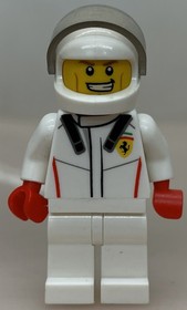 LEGO&reg; - Minifigure Race Car Speed Champions FXX K-Driver Set 75882 Ferrari - sc051