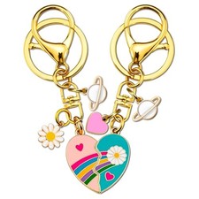 Best Friend Keychain Friendship Gifts for Best Friend Friends Christmas Gift