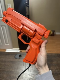 Sega Saturn Gun With Sega Saturn Game Only Viruta Cop Stunner Light Working