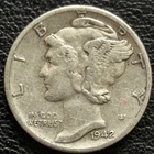 1942 Denver Mint Silver Mercury Dime