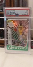 Panini 2020-21 Illusions Amazing LeBron James Emerald #12 PSA 9 Lakers NBA