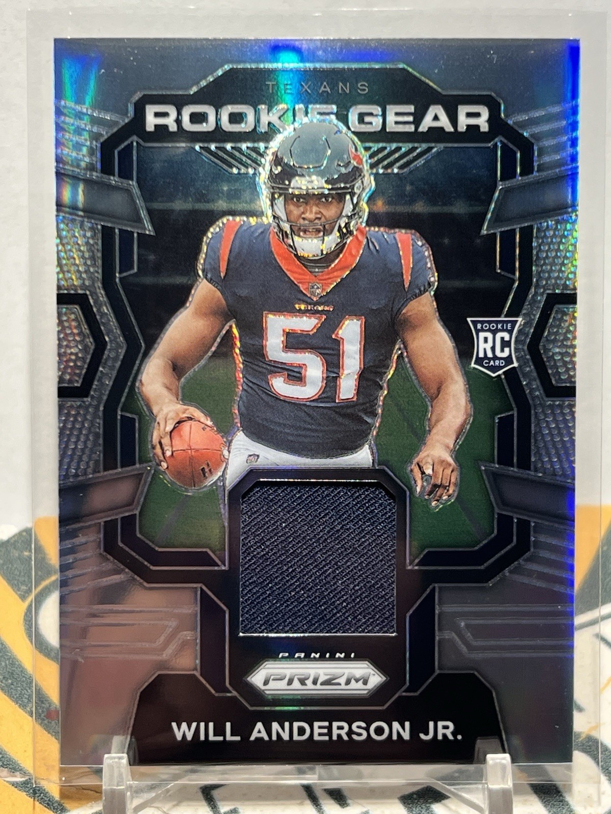 2023 Panini Prizm Will Anderson Jr. Rookie Gear Silver Prizm #rg-wa Texans