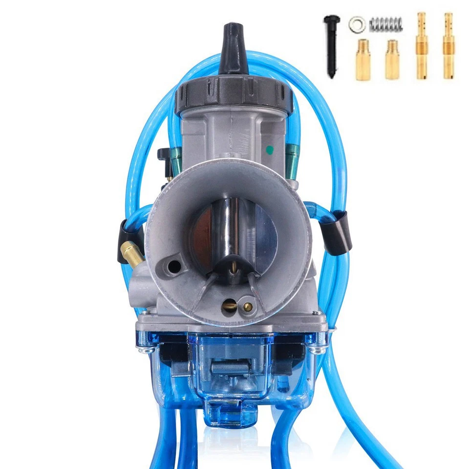 36MM PWK Carburetor Carb For Keihin CR125 KX125 RM125 YZ125 TRX250 125SX 125EXC Foto 2 de 4