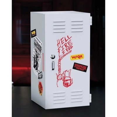 Stranger Things Hellfire Club Locker Mini Fridge Cooler Netflix Holds 8 Cans