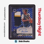 2024 Panini Mosaic Basketball Blue Tristen Newton #RJA-NEW