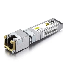 10Gtek 10GBase-T SFP+ to RJ-45 Transceiver, 10Gbe SFP+ Copper Ethernet CAT6a ...