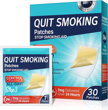 7mg Quit Smoking Patches, Step 3 Stop Smoking Aids Patches, Easy  Effective Ant