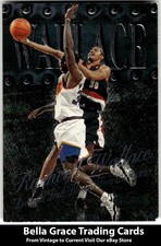 1998-99 Metal Universe #88 Rasheed Wallace Portland Trail Blazers NBA Basketball