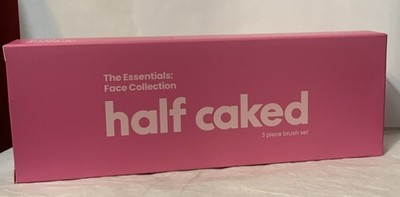 Half Caked~3 Piece Brush Set~A $34 Value~The Essentials:  Face Collection~NIB