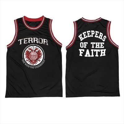 New Terror KEEPERS OF THE FAITH Gift For Fans S-5XL Basketball Jersey ZO382
