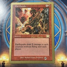 World Championships: Earthquake (Tokyo 1999 (Kai Budde - Sideboard) LP