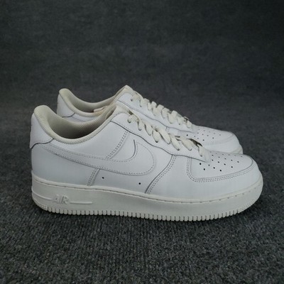 Nike Air Force 1 '07 Shoes Mens Size 10 All White Low Top Sneakers CW2288-111