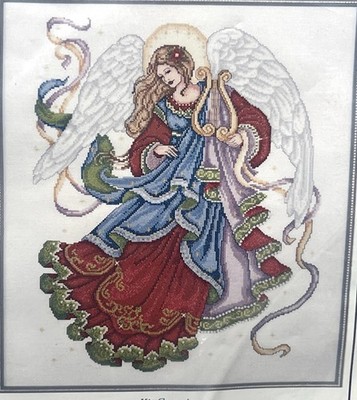 Design Works JEWEL TONE ANGEL Counted Cross Stitch Kit 5474 Christmas New Sealed