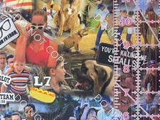 Custom 100% Cotton Woven Fabric The Sandlot Movie By The 1/4 Yard 9x56 V3