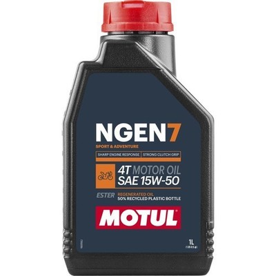 Motoröl Motul 4T SAE 15W-50 synthetisch NGEN 7 1 Liter Motor OEL API SP JASO MA2